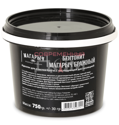 Бентонит МАГАРЫЧ Бражный Черная Серия 750гр (+/-30гр)